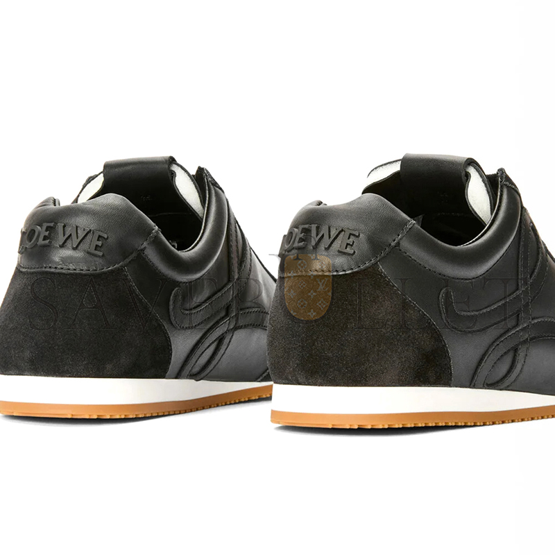 LOEWE BALLET RUNNER 2.0 IN NYLON AND CALFSKIN LLBR282X03 3